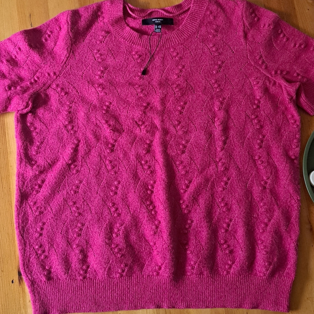 Fuchsia Knit Top